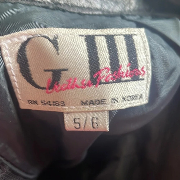G3 (GIII) black leather mini skirt, good condition - Picture 3 of 6